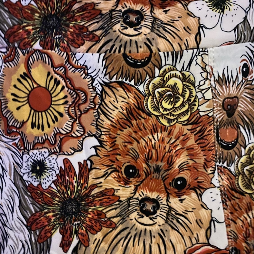 Dog Print Leggings